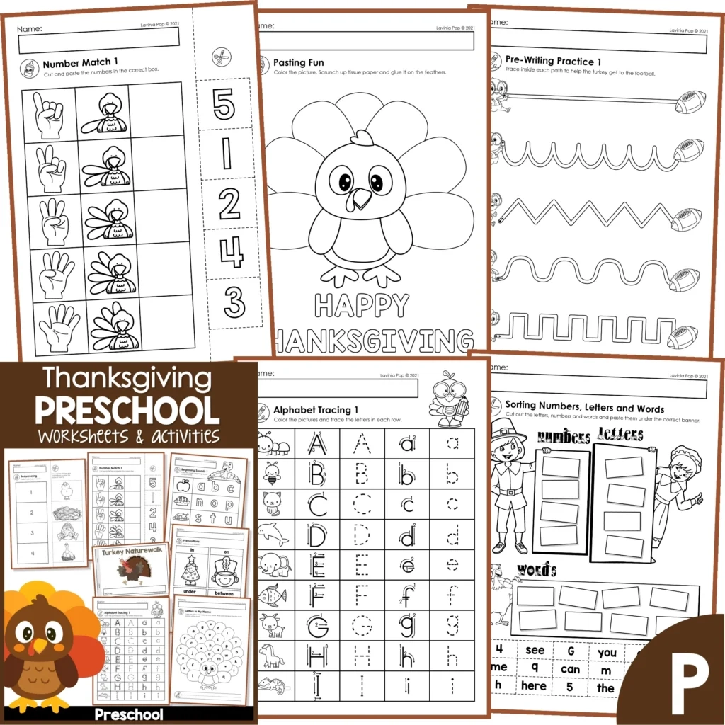 Free Printable Worksheets For Pre K