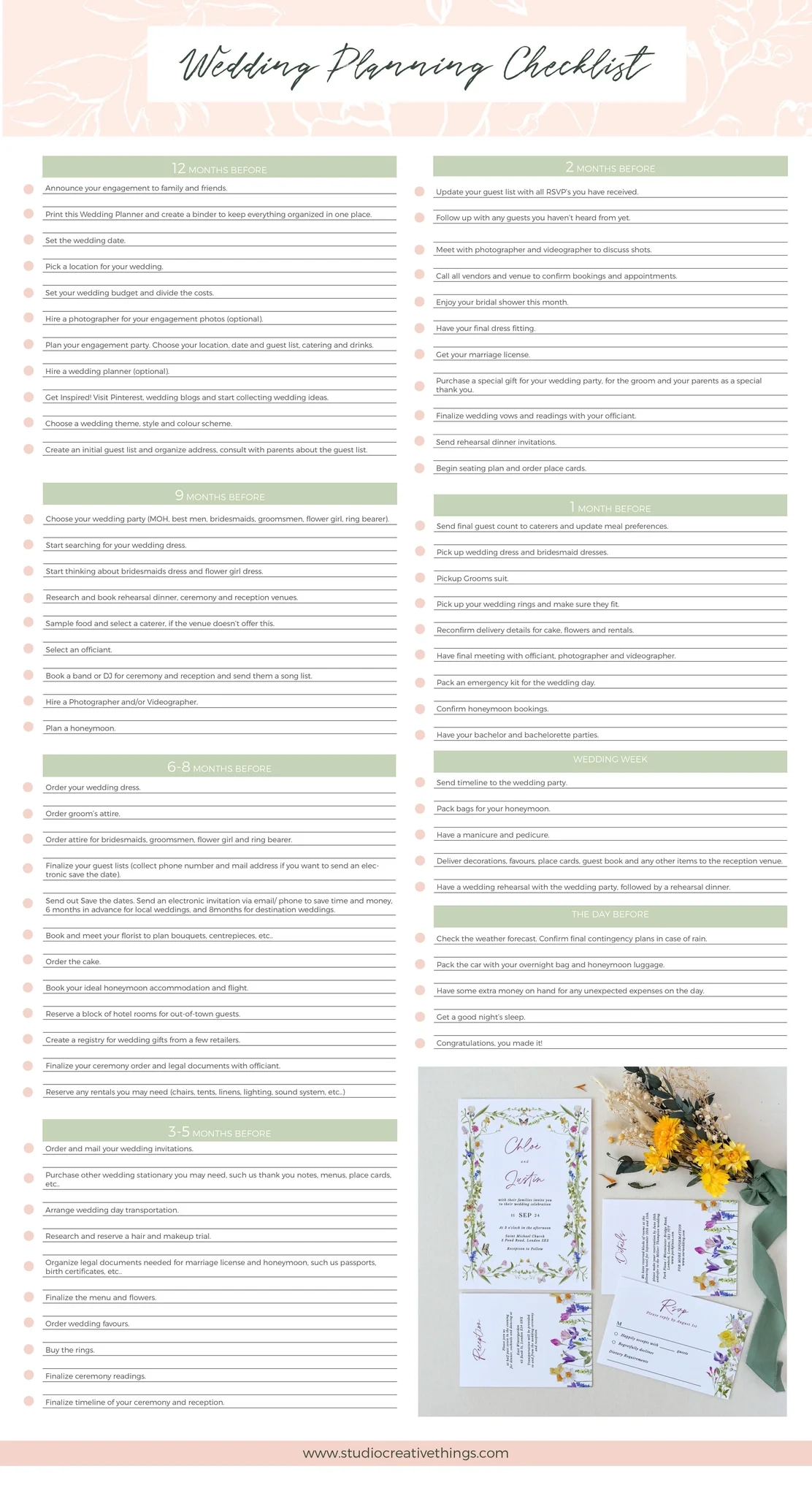 The Ultimate Free Printable To Do List For Wedding U0026 Planner The Ultimate Free Printable To Do List For Wedding U0026 Planner