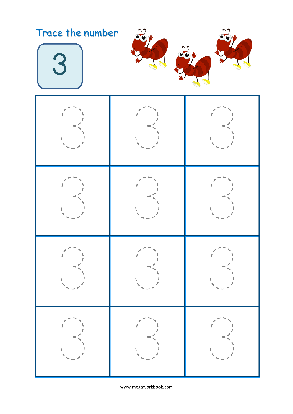 Tracing Numbers Number Tracing Worksheets Tracing Numbers 1 To 10 Number Writing Practice MegaWorkbook Tracing Numbers Number Tracing Worksheets Tracing Numbers 1 To 10 Number Writing Practice MegaWorkbook