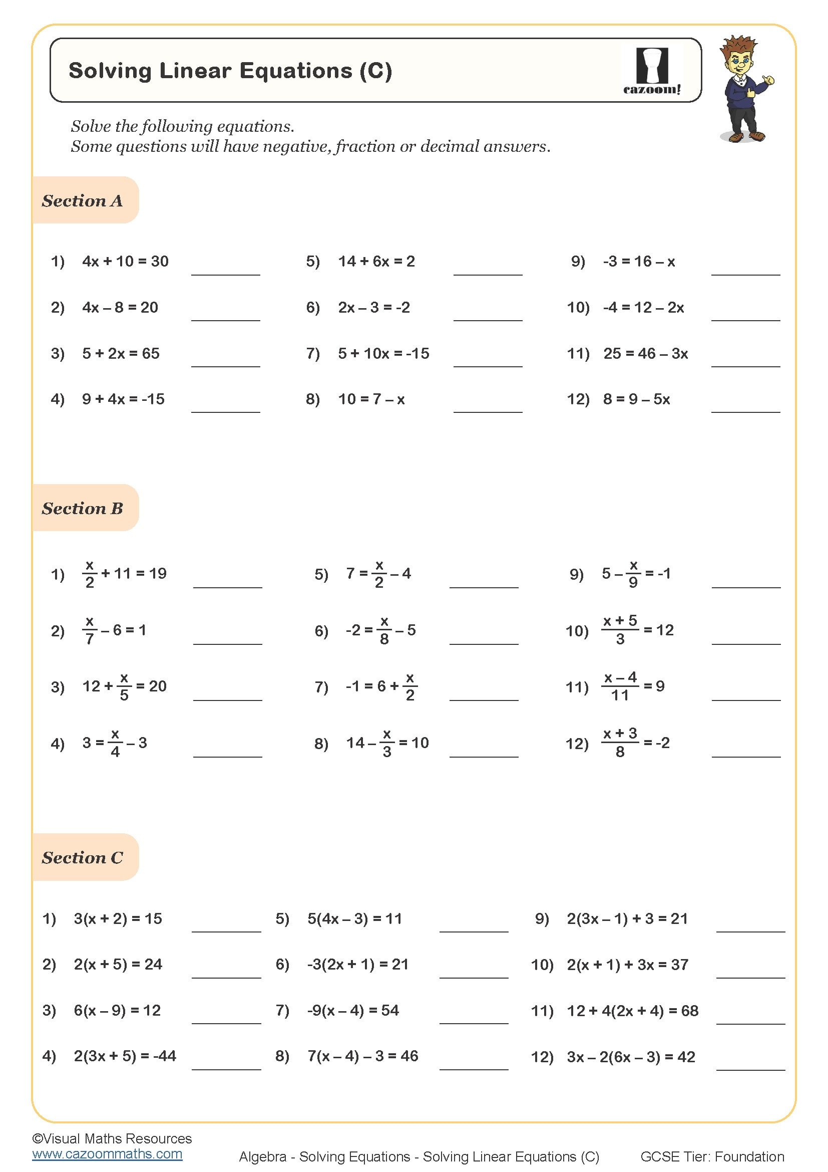 Free Math Worksheets For 8th Graders Printable Free Math Worksheets For 8th Graders Printable