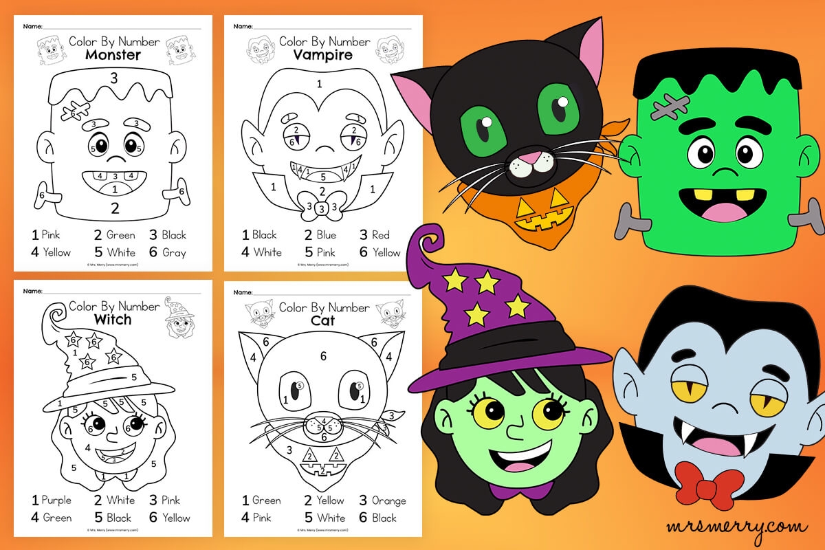Halloween Worksheets Printables