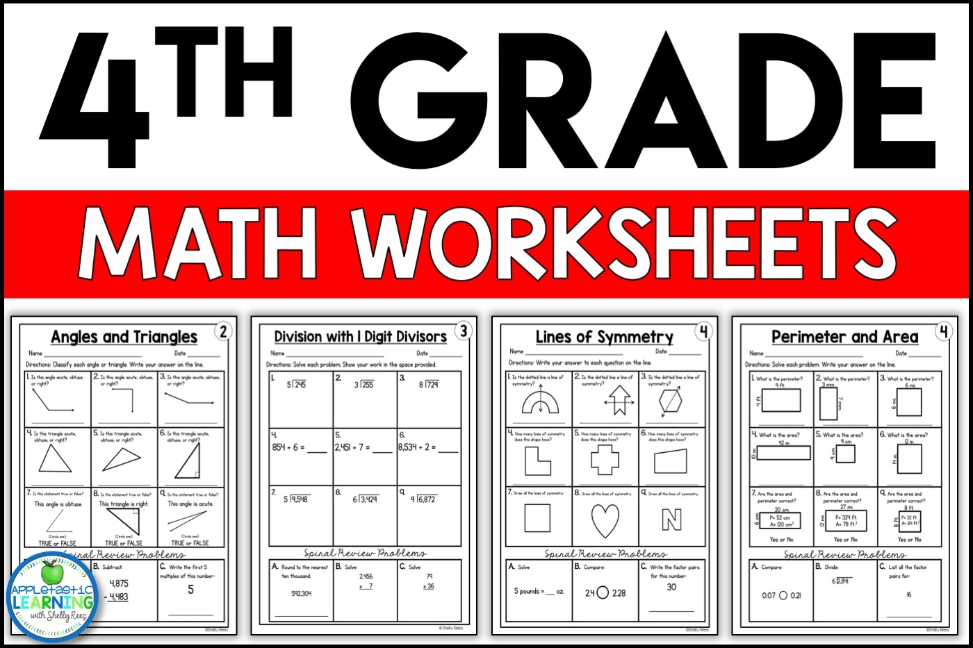 4th Grade Printable Worksheets 4th Grade Printable Worksheets