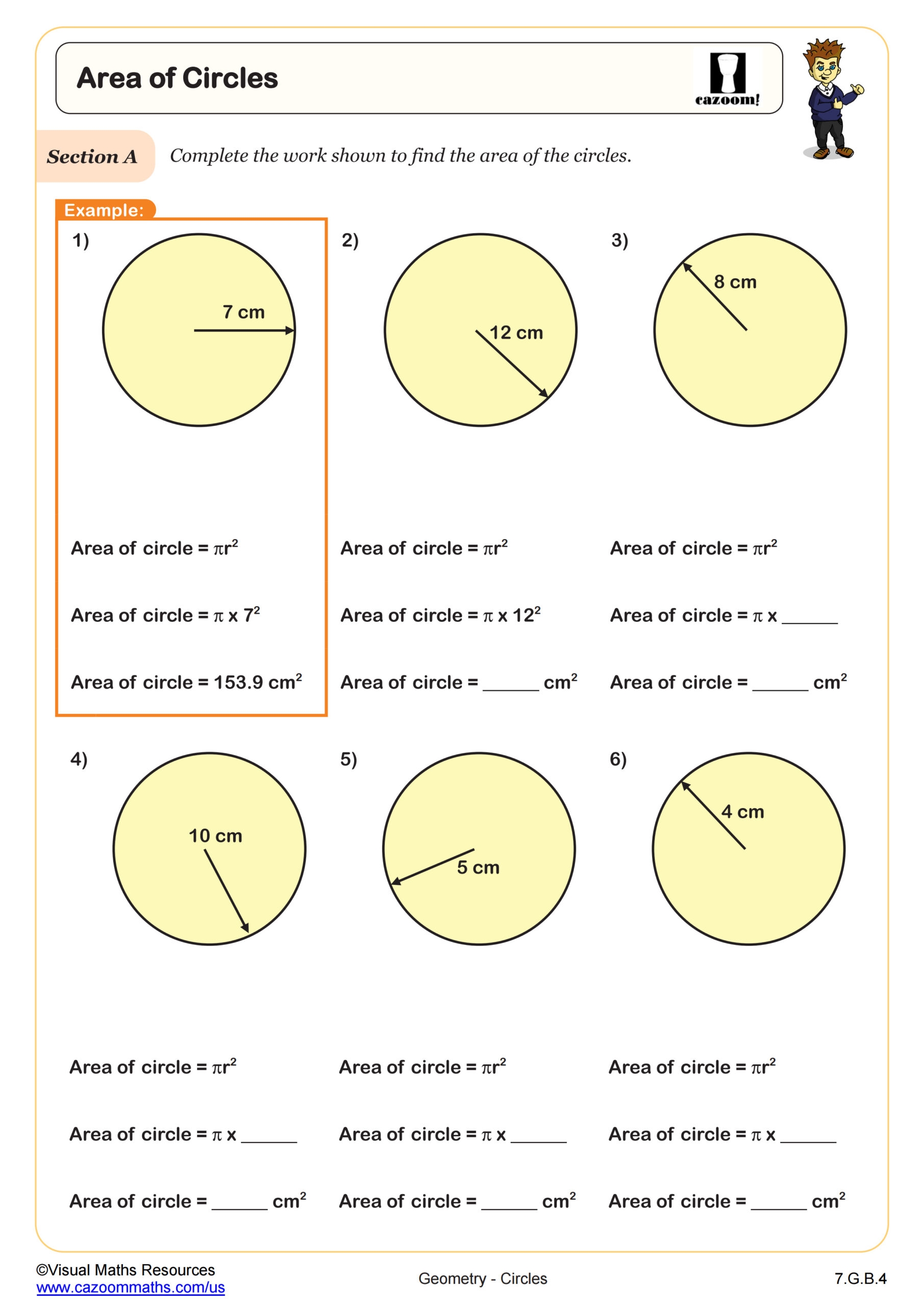 Math Worksheets For 7th Graders Printable