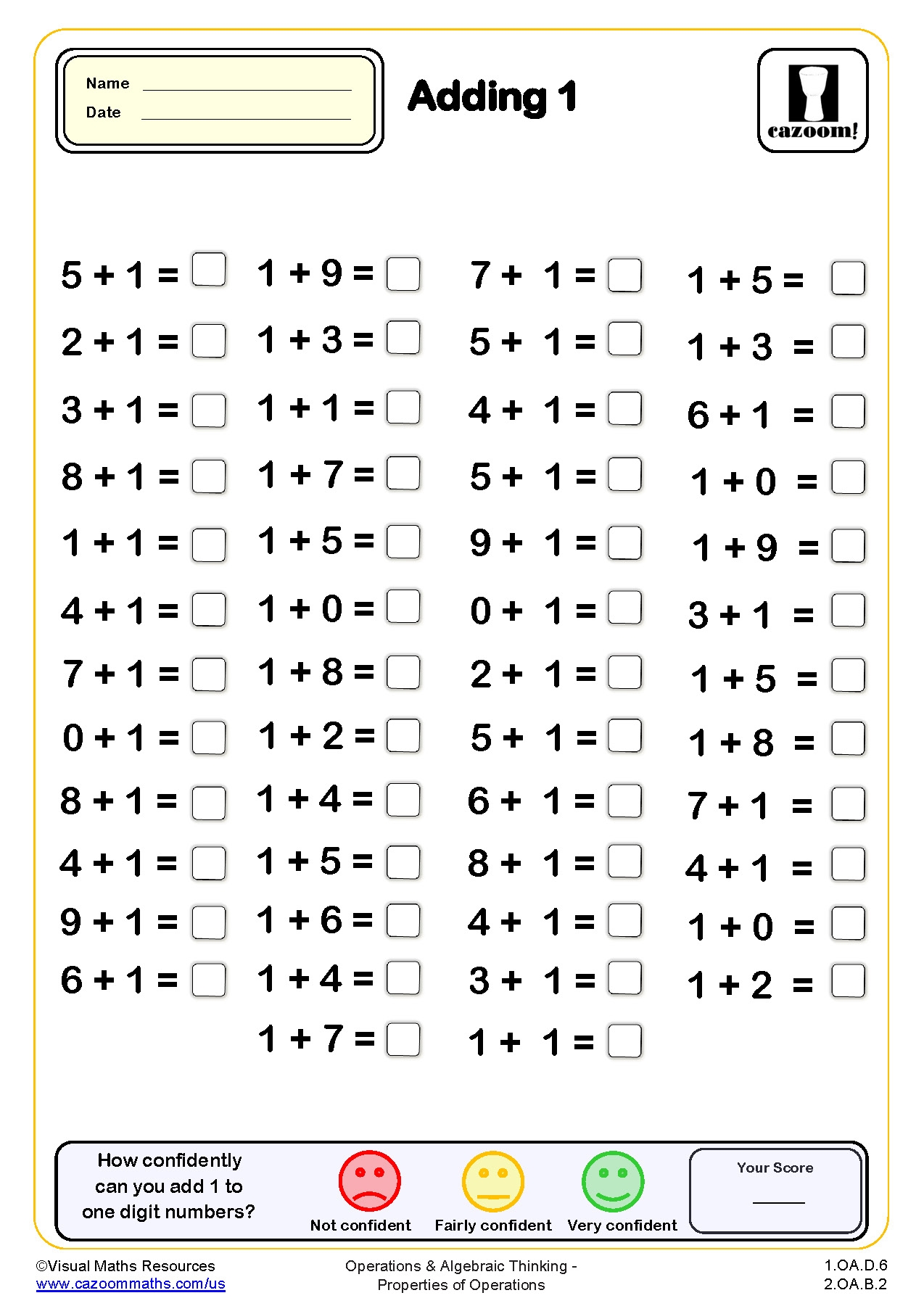 Addition Worksheet Printable Addition Worksheet Printable