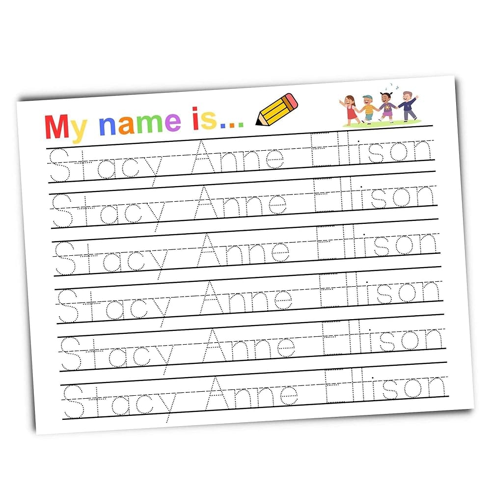 Free Printable Name Tracing Worksheets