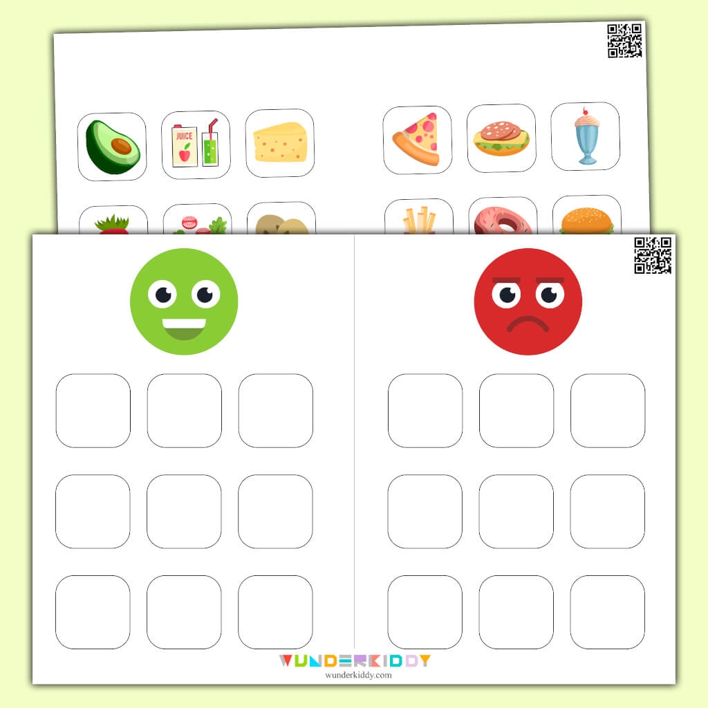 Arbeitsblatt Gesunde Und Ungesunde Ern hrung F r Vorschulkinder Arbeitsblatt Gesunde Und Ungesunde Ern hrung F r Vorschulkinder