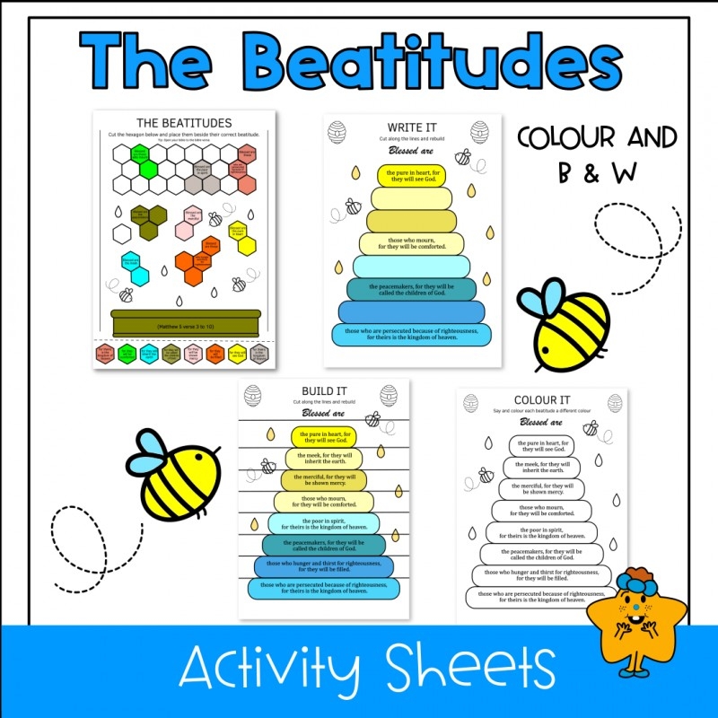 Free Printable Beatitudes Worksheet Pdf Free Printable Beatitudes Worksheet Pdf