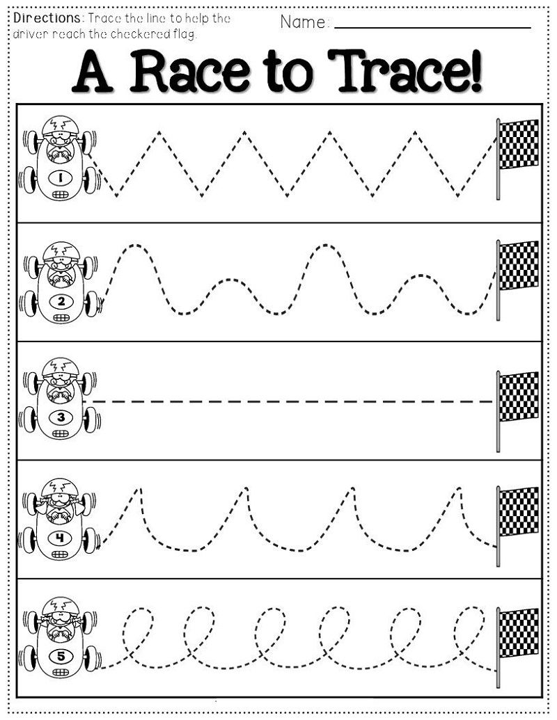 Engaging Tracing Worksheets For 3 Year Olds Fun Learning Activities