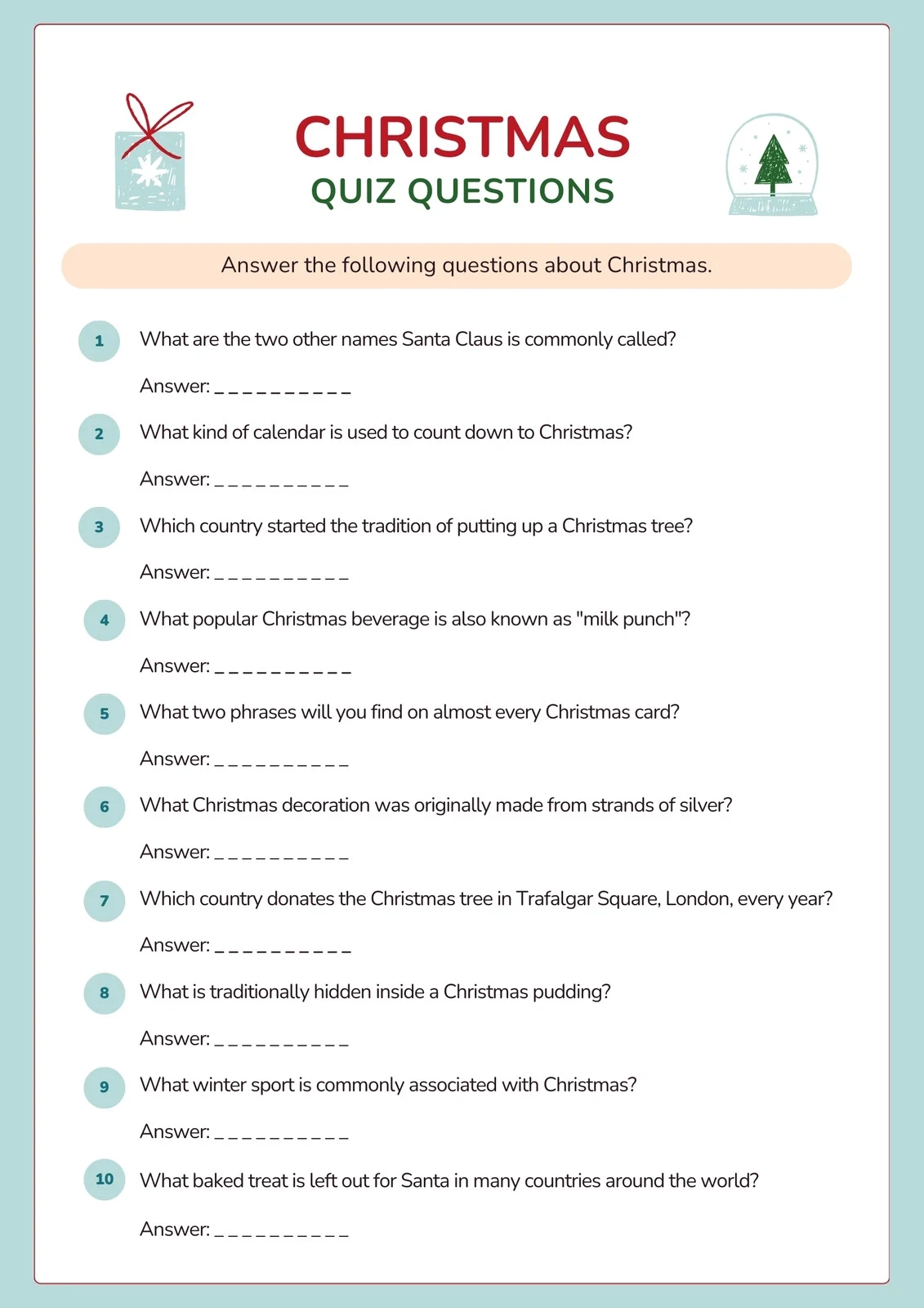 Free Editable Christmas Worksheet Templates Canva Free Editable Christmas Worksheet Templates Canva