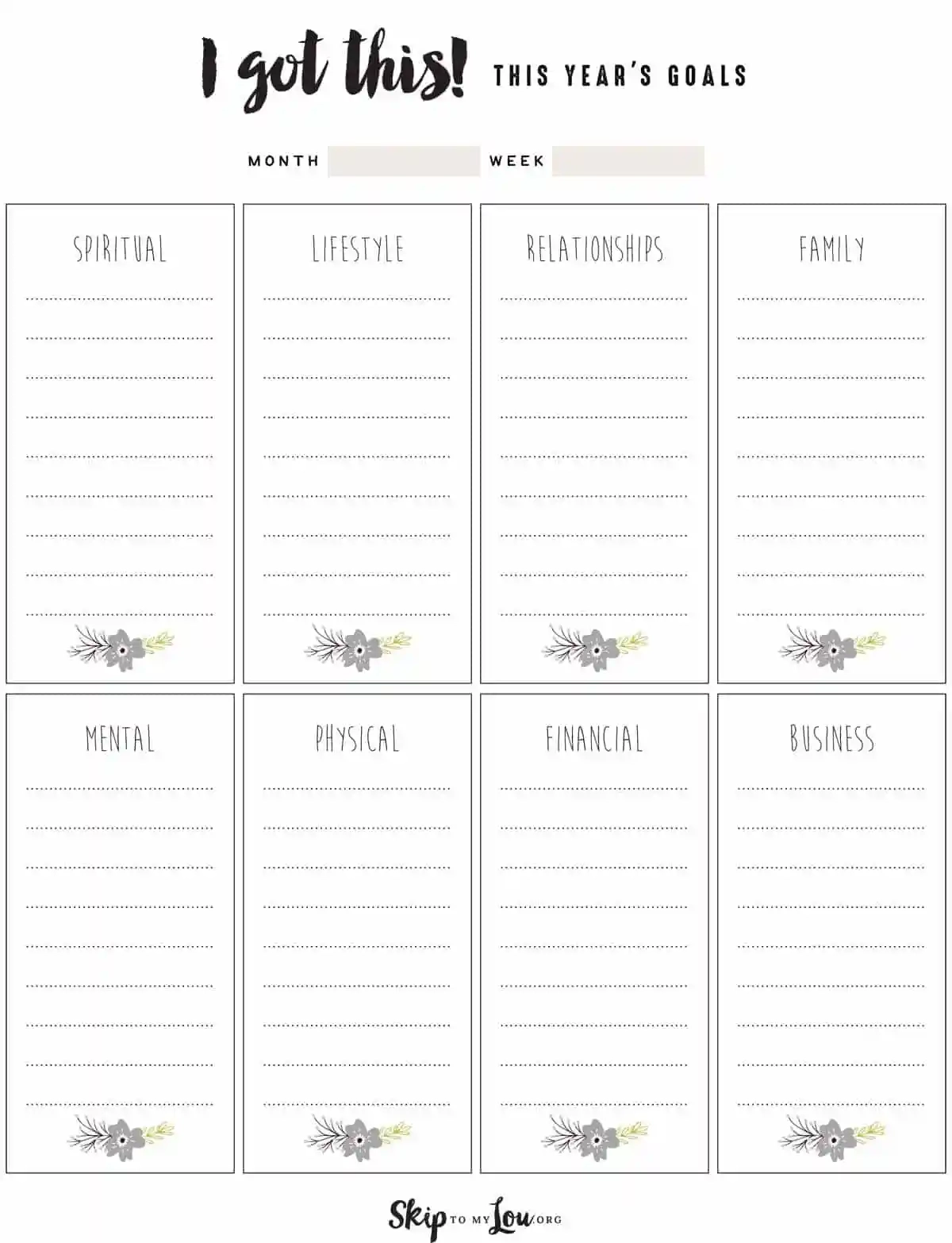 Printable Goal Setting Worksheet Printable Goal Setting Worksheet