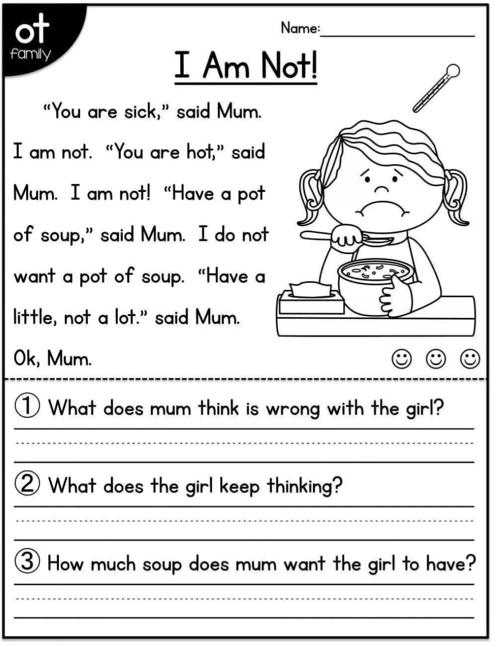 Free Printable Kindergarten Reading Worksheets Activity School 