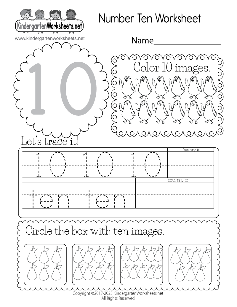 Printable Number Worksheets Printable Number Worksheets