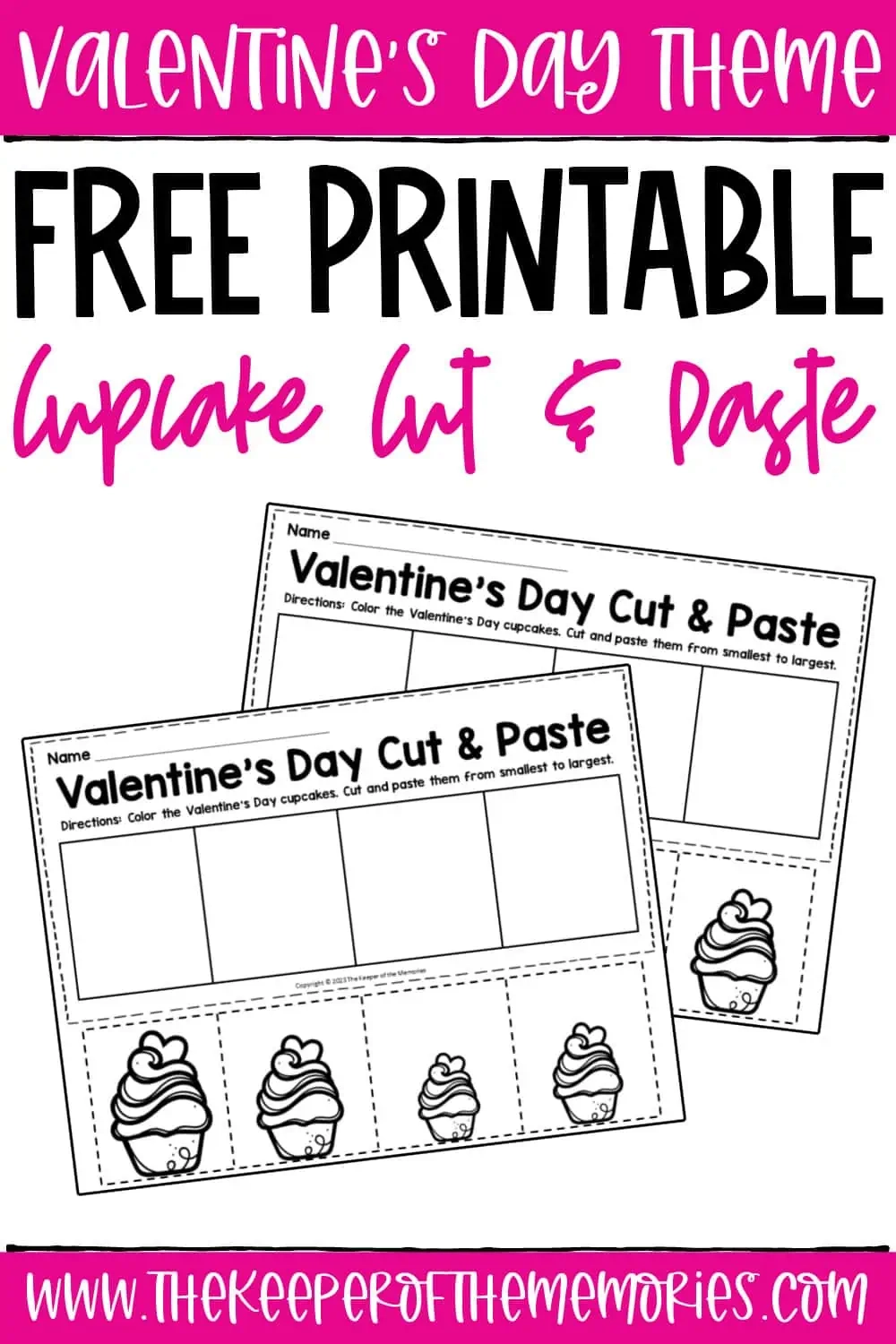 Free Printable Valentine s Day Cut And Paste Worksheets Free Printable Valentine s Day Cut And Paste Worksheets