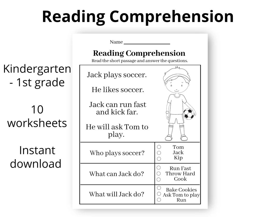 Kindergarten Reading Worksheets Printable Free Kindergarten Reading Worksheets Printable Free