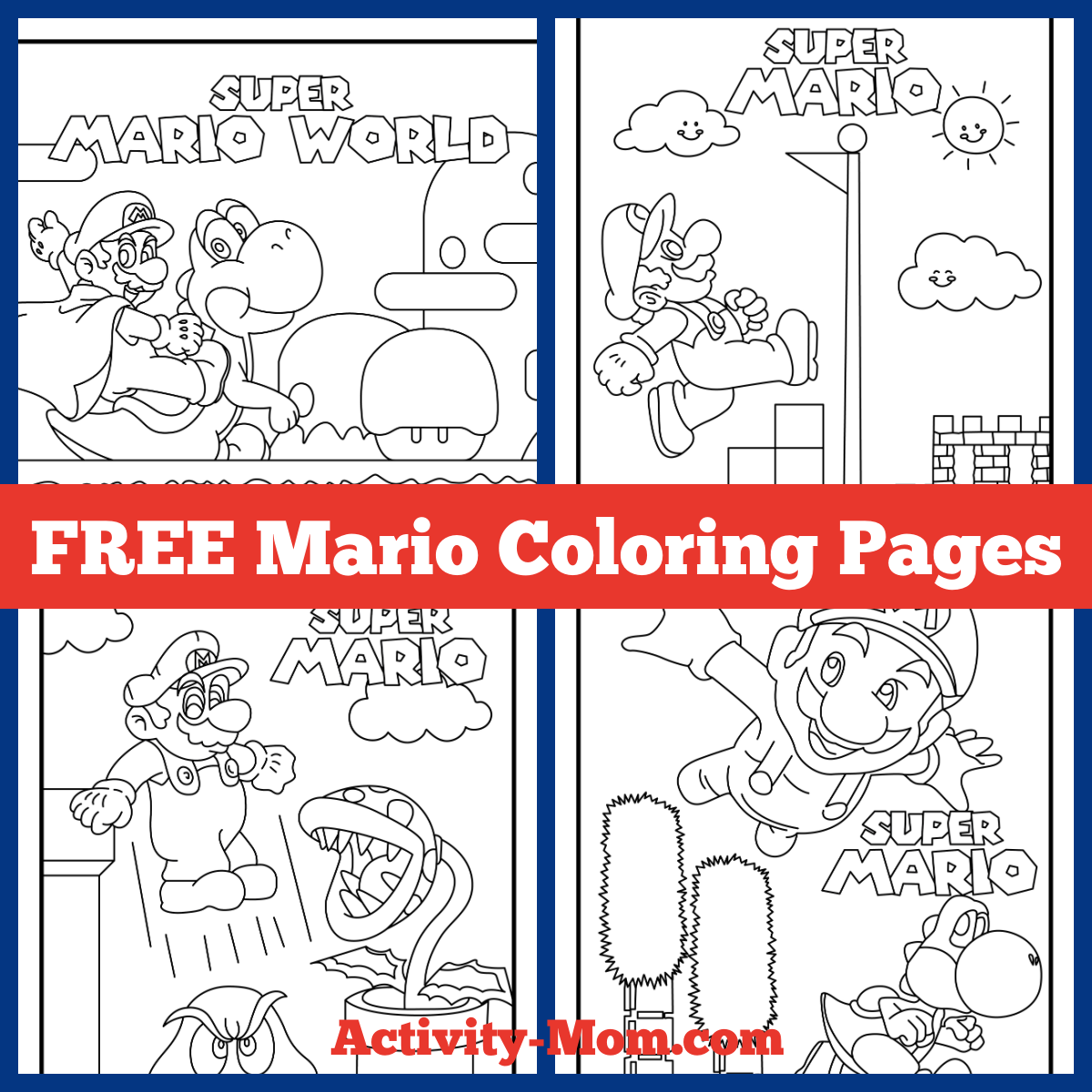 Free Printable Printable Super Mario Worksheets Free Printable Printable Super Mario Worksheets