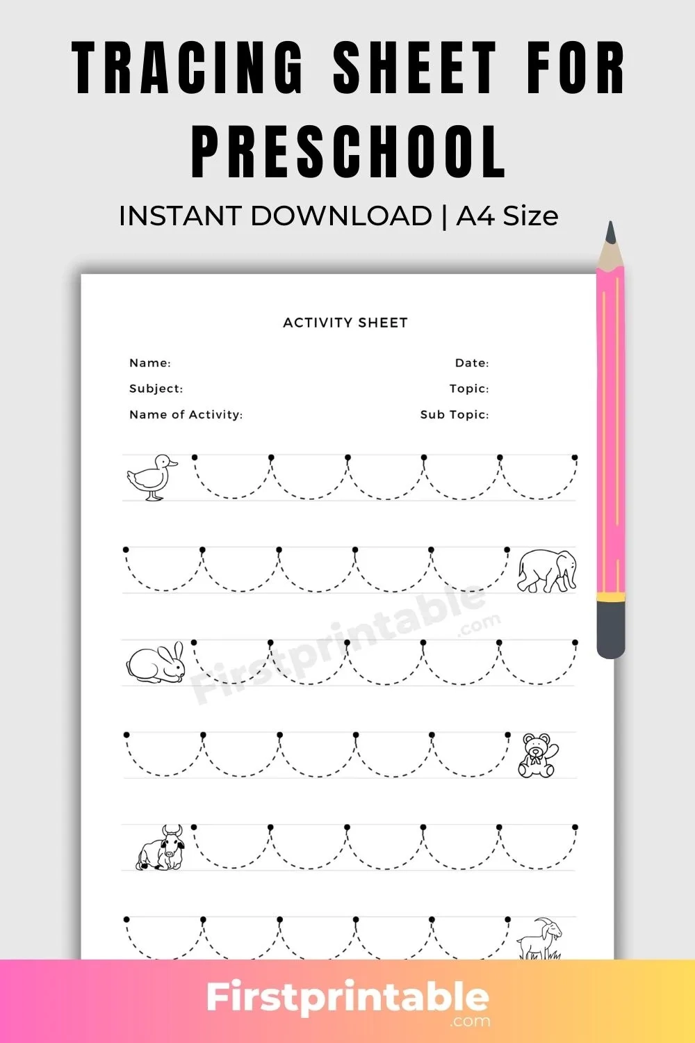 Tracing Lines Worksheets For 3 Year Olds Tracing Lines Worksheets For 3 Year Olds